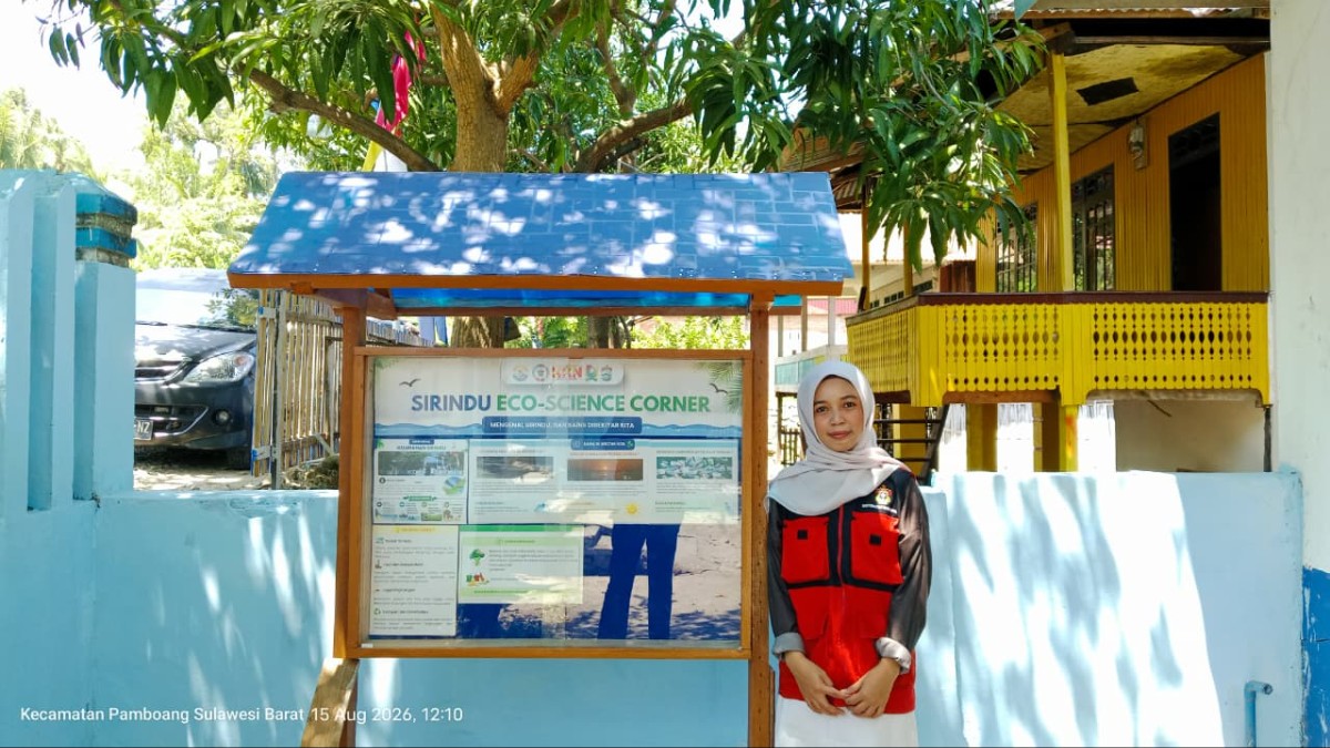 Mahasiswa KKN-T 116 Unhas Hadirkan Sirindu Eco-Science Comer Sebagai Media Edukasi Lingkungan Berbasis Sains